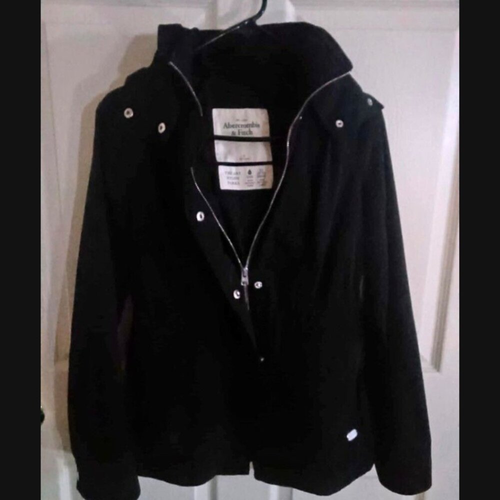 Abercrombie and Fitch womens Nylon parka in excellent condition size small